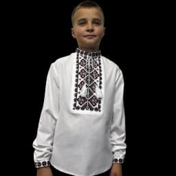 Зображення-1 товару: "Богатир" вишиванка для хлопчика