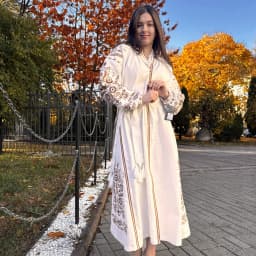 Зображення-5 товару: "Медовий цвіт" вишита квітами гладдю